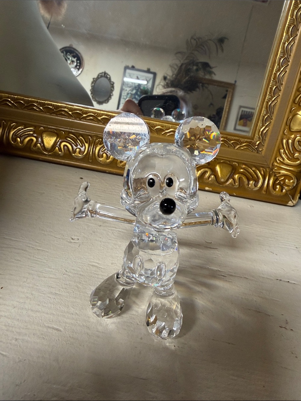 Swarovski Crystal Disney Mickey Mouse Figurine